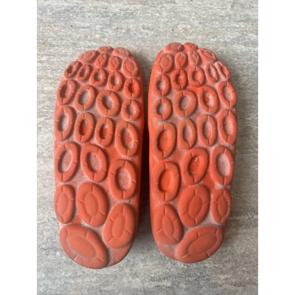 Jack West Rekofoam Orange Men's Sandals Flip Flops‎ Slides Sz 10